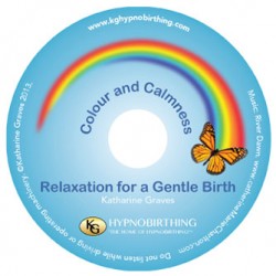Picture of the Colour and Calmness CD, by KG Hypnobirthing